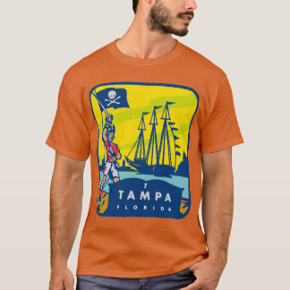 Vintage Tampa Florida Decal T-Shirt