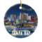 Vintage Tampa Florida Skyline