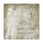 Vintage Tan Once Upon a Time Invitation