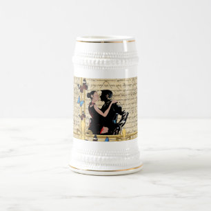 Vintage tango beer stein