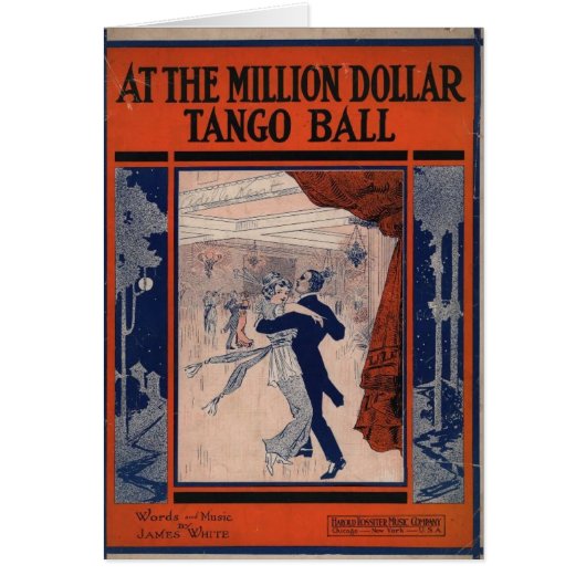 Vintage Tango Book Cover (Front)