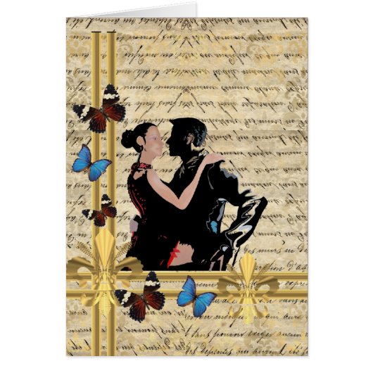 Vintage tango cards (Front)