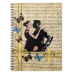 Vintage tango notebook