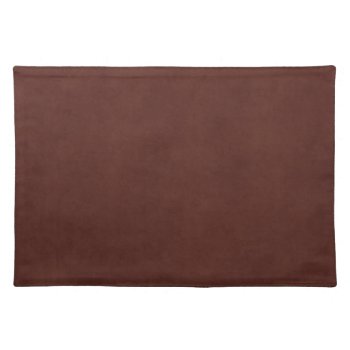 Vintage Tanned Leather Dark Brown Parchment Paper Cloth Placemat by SilverSpiral at Zazzle