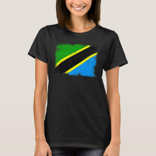 Vintage Tanzania, United Republic of Tanzania Flag T-Shirt