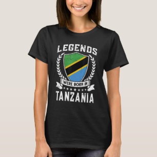 Vintage Tanzanian Flag Colors Tanzania T-Shirt