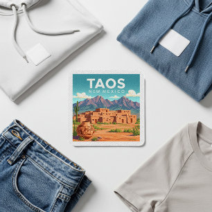 Vintage Taos New Mexico Patch