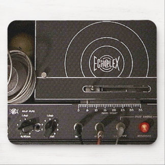 vintage tape echo mouse pad