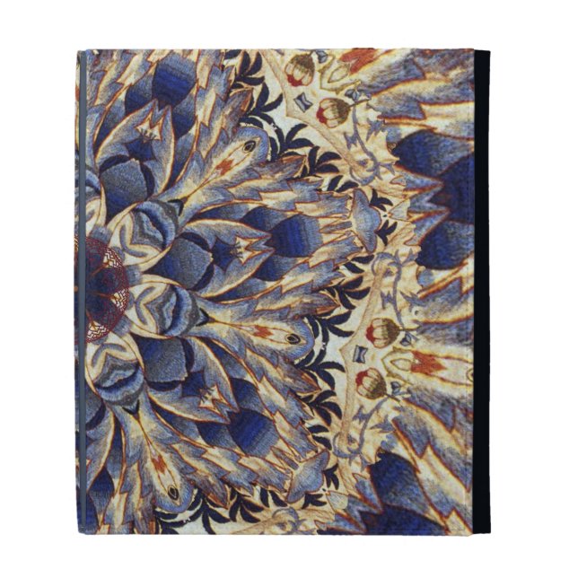 Vintage Tapestry Abstract iPad Folio Case (Front)