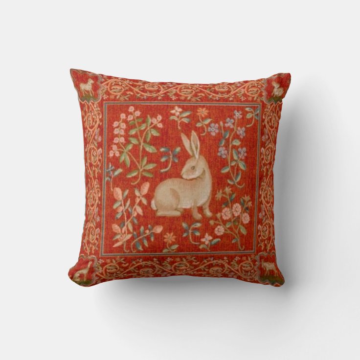 Vintage Tapestry Cushion Zazzle