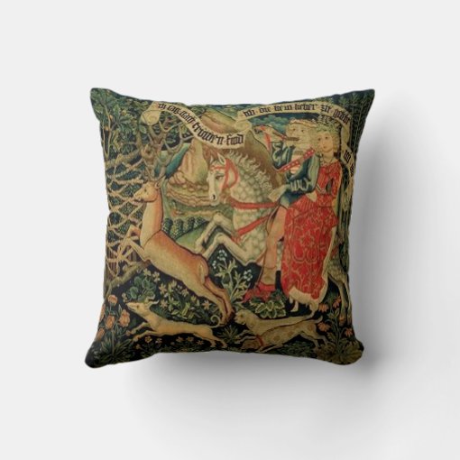 Vintage Tapestry Cushion Zazzle