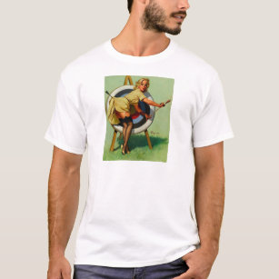 Men S Archery Pin Up Girl Clothing Apparel Zazzle