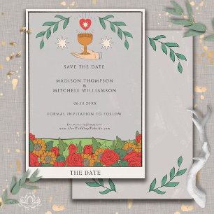 Vintage Tarot Deck Divination Mystical Wedding Save The Date