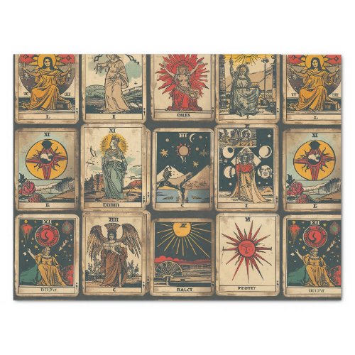 Vintage Tarot   Tissue Paper