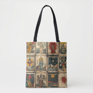 Vintage Tarot Tote Bag