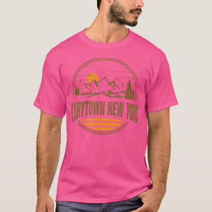 Vintage Tarrytown New York Mountain Hiking Souveni T-Shirt