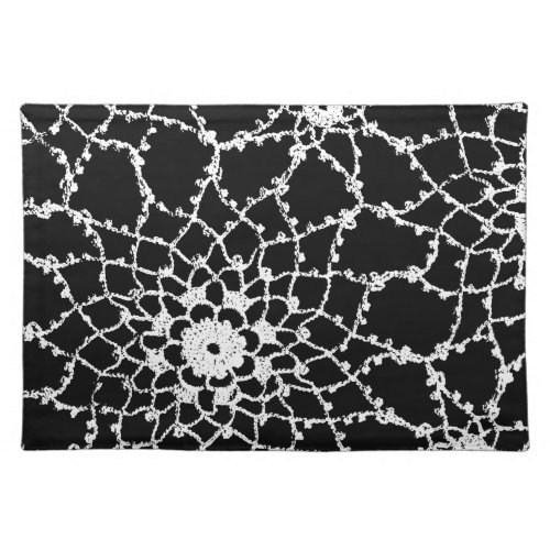 Vintage Tatted Lace Placemat