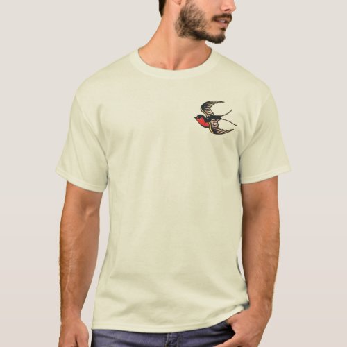 Vintage Tattoo _ Bird 1 T T_Shirt