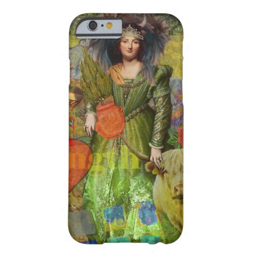 Vintage Taurus Fantasy Gothic Art Barely There iPhone 6 Case