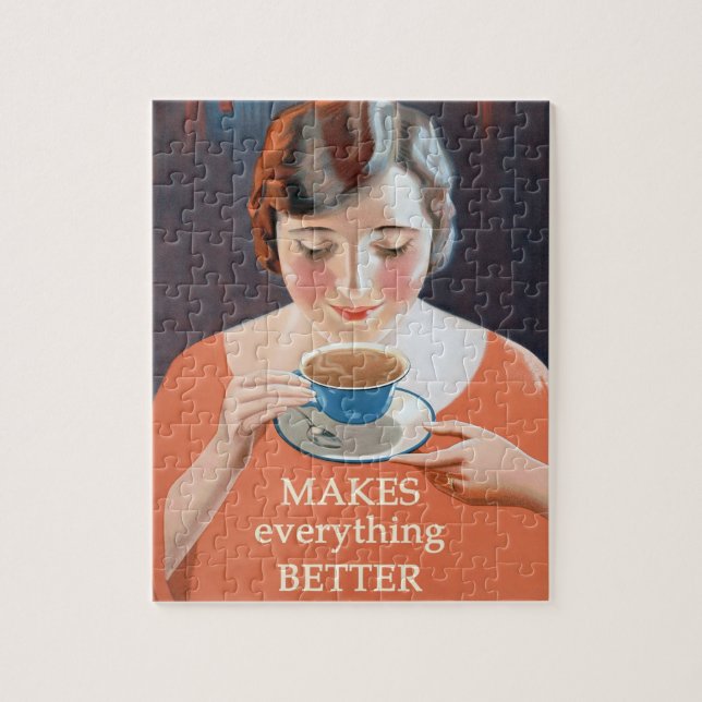Vintage Tea Advertisement - Makes Better Jigsaw Puzzle (Vertical)
