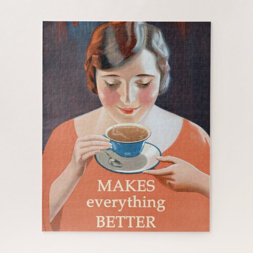 Vintage Tea Advertisement _ Makes Better Jigsaw Puzzle