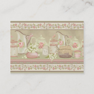Vintage Tea Business Business Card