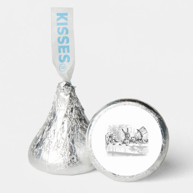 Vintage Tea Party Alice in Wonderland Hershey®'s Kisses® (Front)