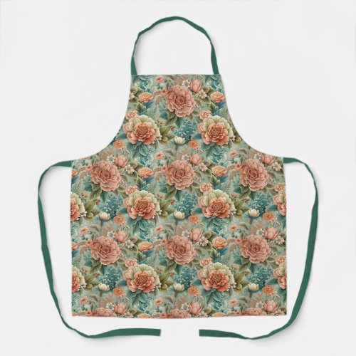 Vintage Tea Party Apron