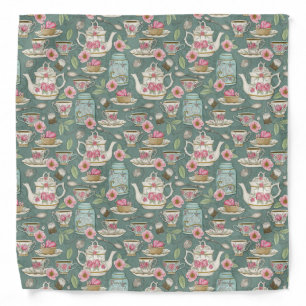 Vintage Tea Party Bandana