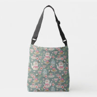 Vintage Tea Party Crossbody Bag