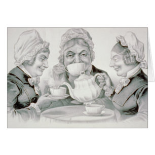 Vintage Tea Party Friends, A Cup That Cheers