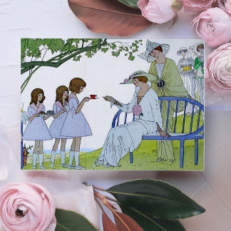 Vintage Tea Party Invitation