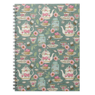 Vintage Tea Party Notebook