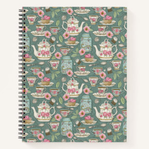 Vintage Tea Party Notebook