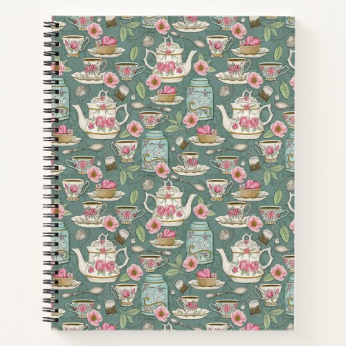 Vintage Tea Party Notebook