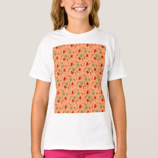 Vintage Tea Party Pattern – Whimsical Teapots, Cup T-Shirt