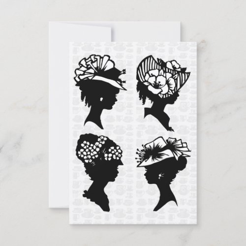 Vintage Tea Party V2 Personalized Invites