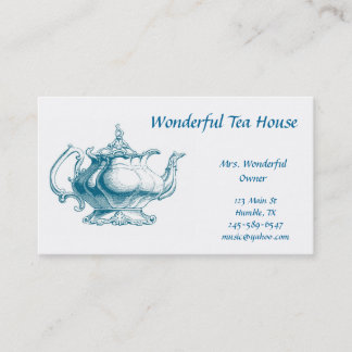 Vintage Tea Pot Business Card