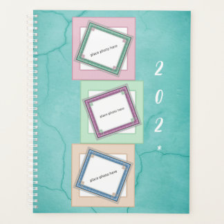 Vintage Teal Year Planner
