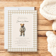 Vintage Teddy Baby Shower