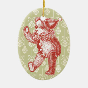 Vintage Teddy Bear Ornament