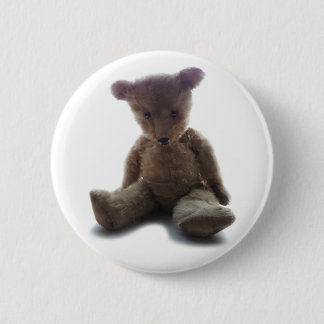 Vintage Teddy Bear Pinback Button