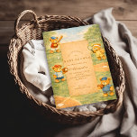 Vintage Teddy Bear Sports Baby Shower Invitation<br><div class="desc">A sweet storybook baby shower design featuring adorable teddy bears playing classic sports like baseball, basketball, soccer, and tennis. Illustrated in a soft vintage children’s book style with gentle greens and warm neutral tones, this design is perfect for a gender-neutral baby shower or a sports-loving family. A cozy, playful look...</div>