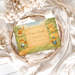Vintage Teddy Bear Sports Diapper Raffle Enclosure Card<br><div class="desc">A sweet storybook baby shower design featuring adorable teddy bears playing classic sports like baseball, basketball, soccer, and tennis. Illustrated in a soft vintage children’s book style with gentle greens and warm neutral tones, this design is perfect for a gender-neutral baby shower or a sports-loving family. A cozy, playful look...</div>