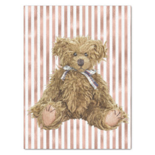 Vintage Teddy Bear Tissue Paper
