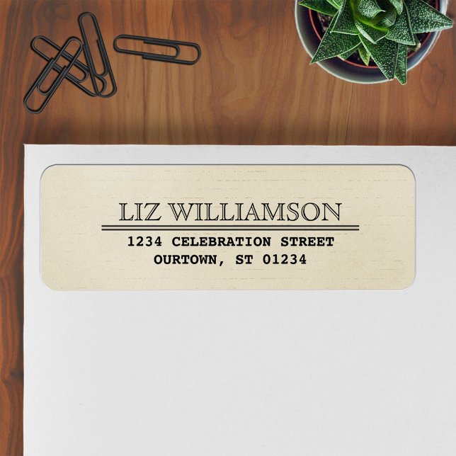 Vintage Telegram Style Address Label (Creator Uploaded)