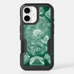 Vintage Teleostei Shells and Fish by Ernst Haeckel iPhone 16 Case