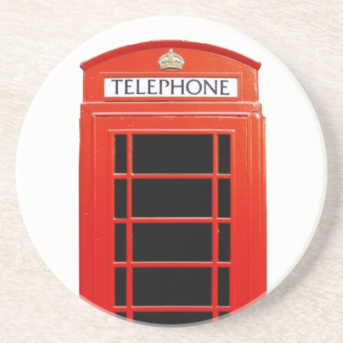 Vintage Telephone Booth Coaster