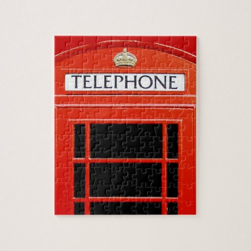 Vintage Telephone Booth Jigsaw Puzzle