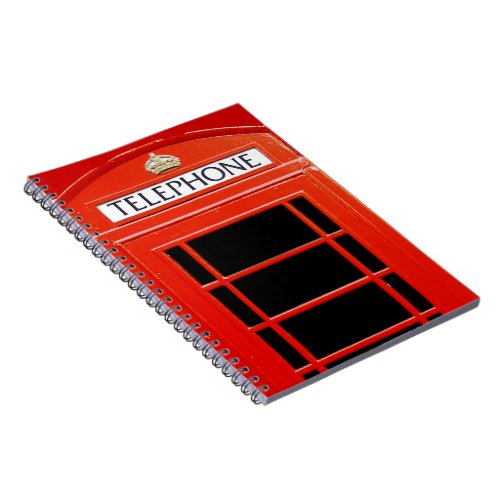 Vintage Telephone Booth Notebook